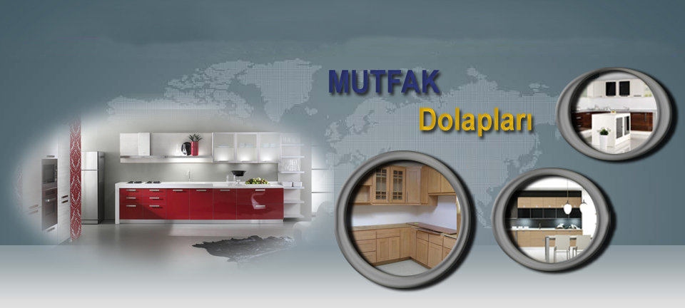 Sarı Mobilya mutfak dolapları